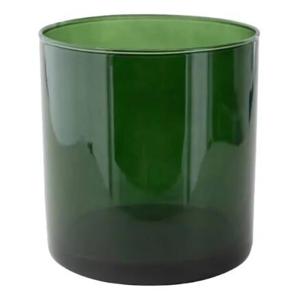 11 oz Green Ceramic Tumbler Candle Jar